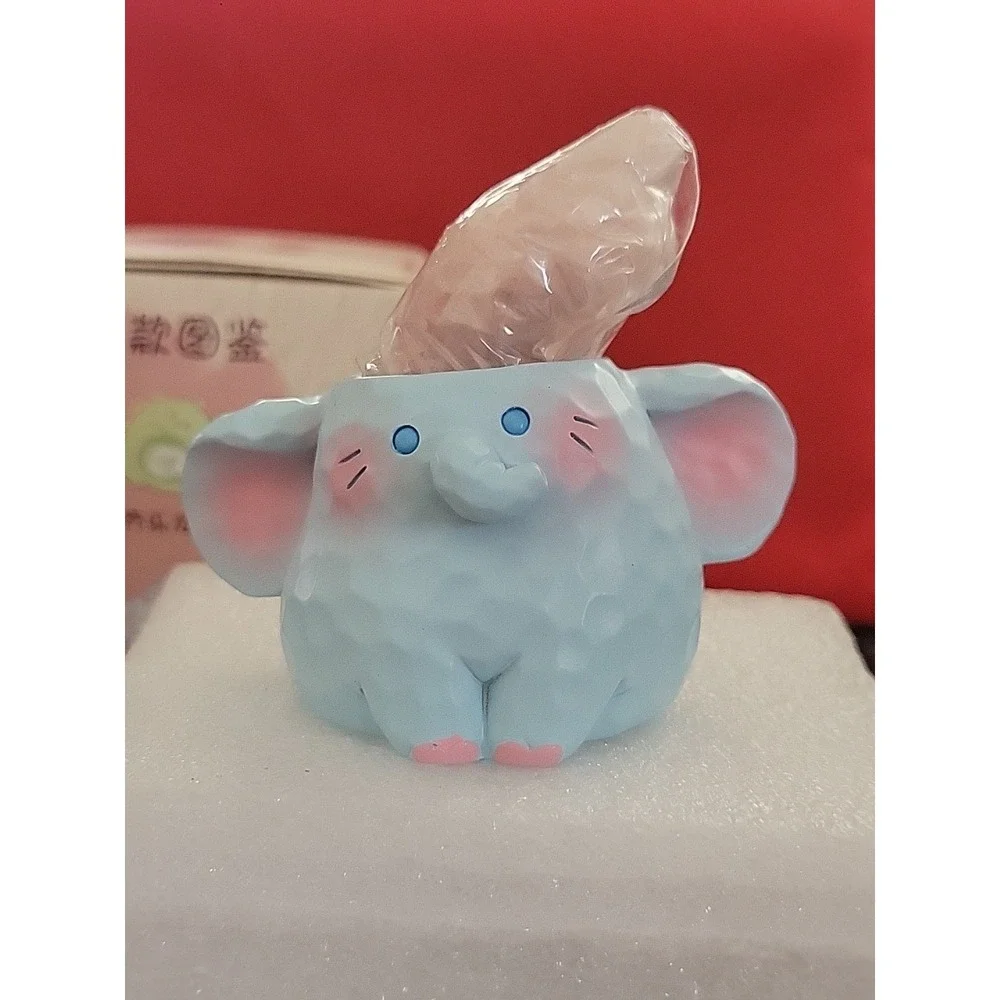 Cute Cat Pal Crystal blind box. It features small cat figurines With Stones.